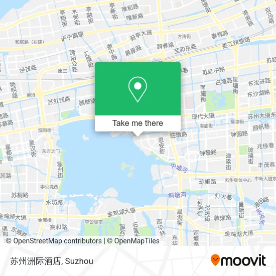 苏州洲际酒店 map