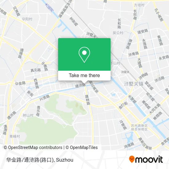 华金路/通浒路(路口) map