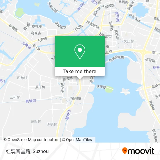 红观音堂路 map