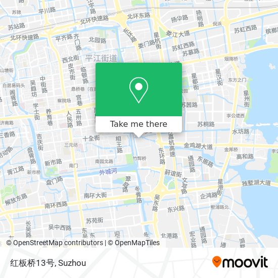 红板桥13号 map