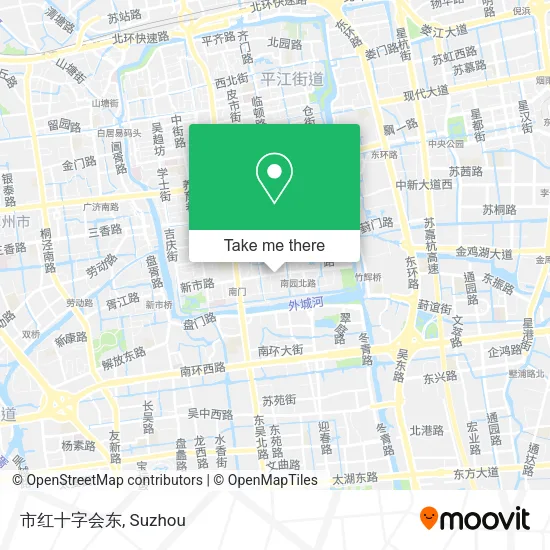 市红十字会东 map