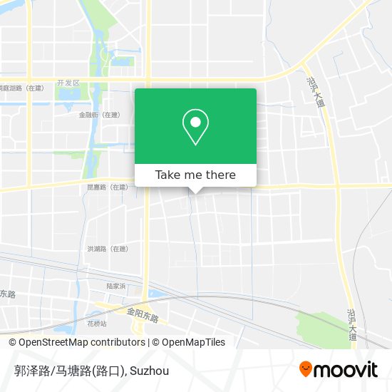 郭泽路/马塘路(路口) map