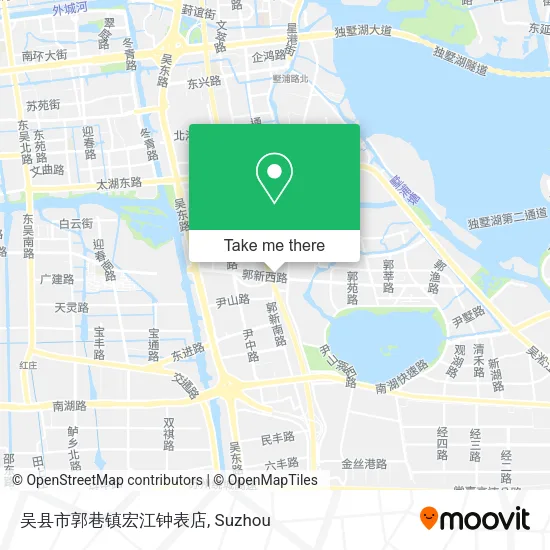 吴县市郭巷镇宏江钟表店 map