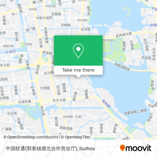 中国联通(郭巷镇塘北合作营业厅) map