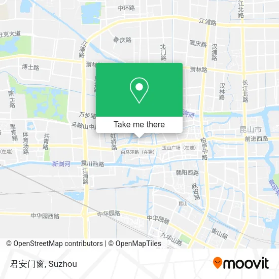 君安门窗 map