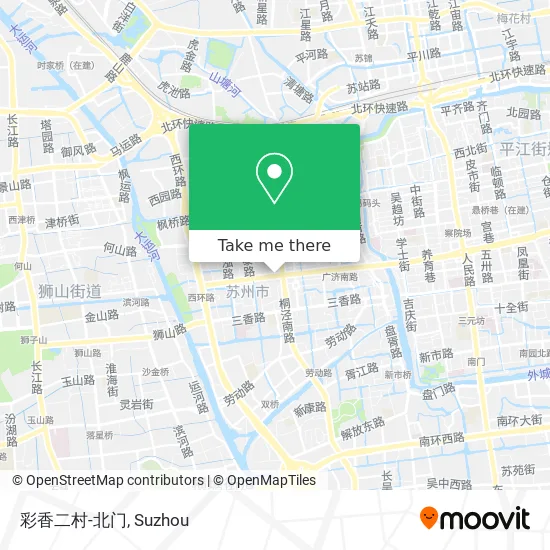 彩香二村-北门 map