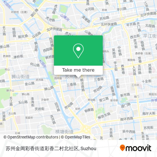 苏州金阊彩香街道彩香二村北社区 map