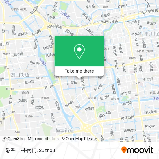 彩香二村-南门 map