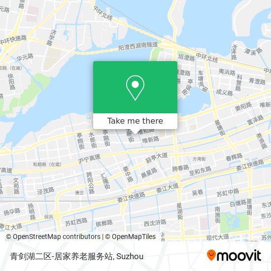 青剑湖二区-居家养老服务站 map