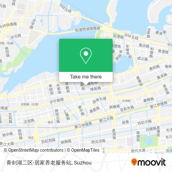 青剑湖二区-居家养老服务站 map