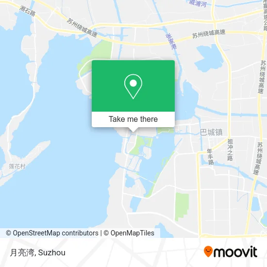 月亮湾 map