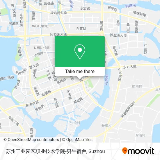 苏州工业园区职业技术学院-男生宿舍 map