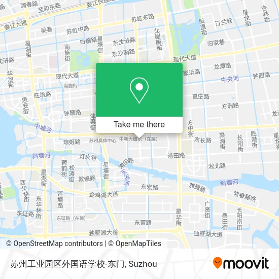 苏州工业园区外国语学校-东门 map
