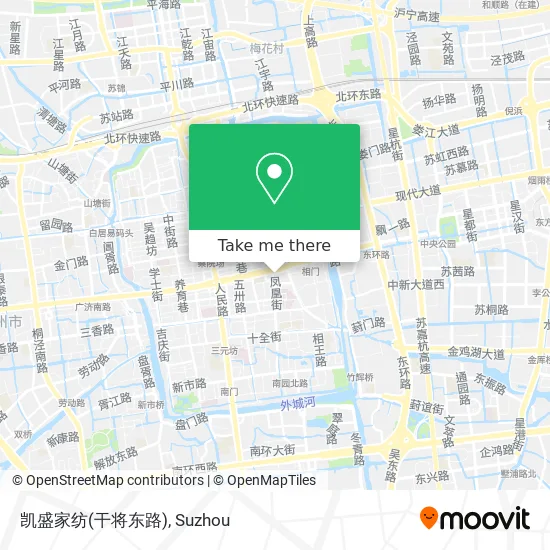 凯盛家纺(干将东路) map