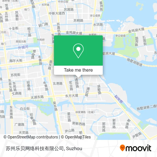 苏州乐贝网络科技有限公司 map