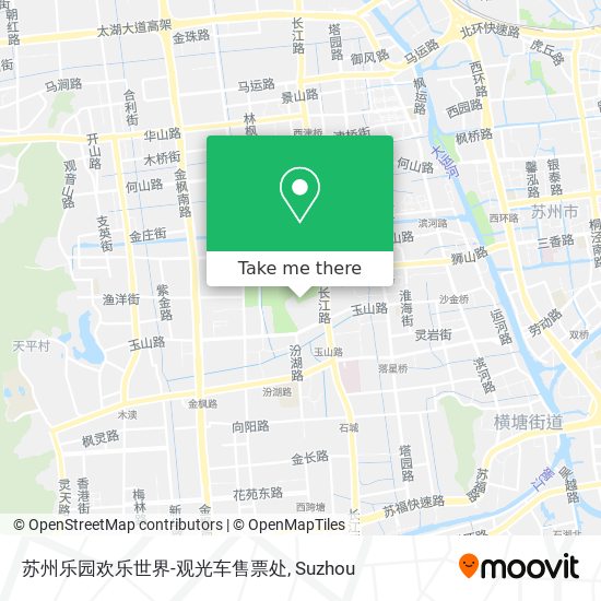 苏州乐园欢乐世界-观光车售票处 map