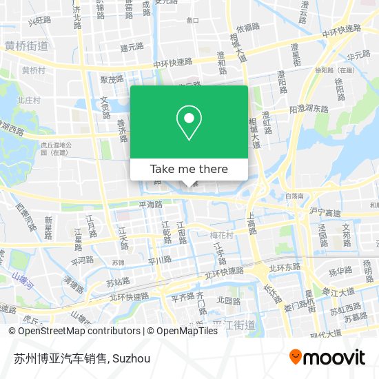 苏州博亚汽车销售 map