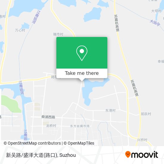 新吴路/盛泽大道(路口) map