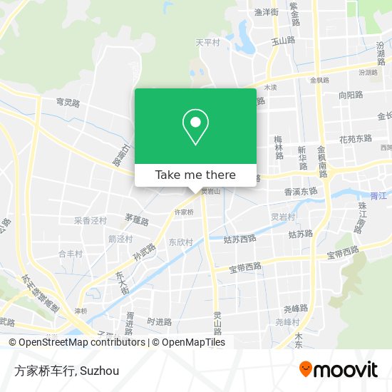 方家桥车行 map