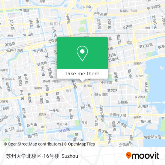 苏州大学北校区-16号楼 map