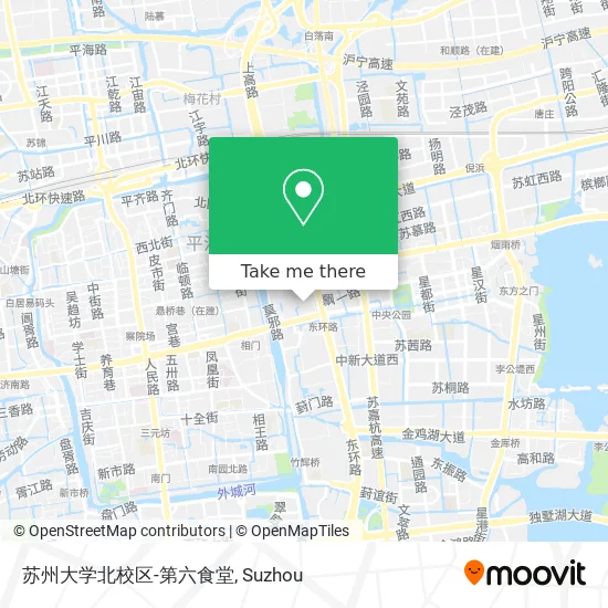 苏州大学北校区-第六食堂 map