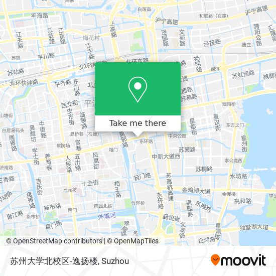 苏州大学北校区-逸扬楼 map