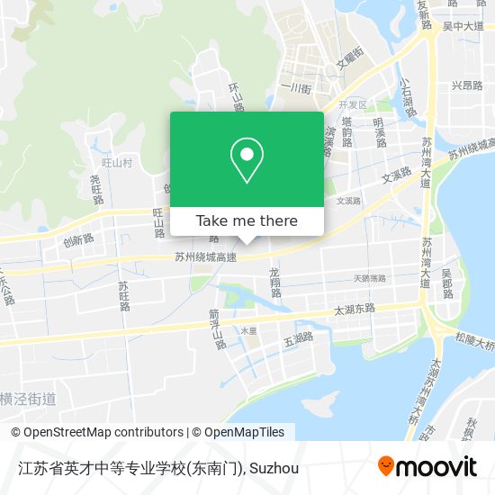 江苏省英才中等专业学校(东南门) map