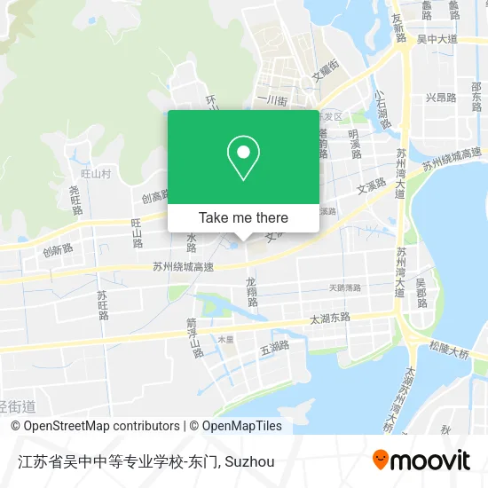 江苏省吴中中等专业学校-东门 map