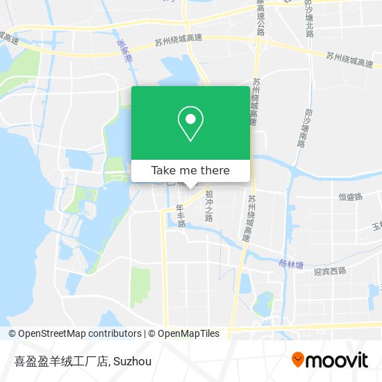 喜盈盈羊绒工厂店 map