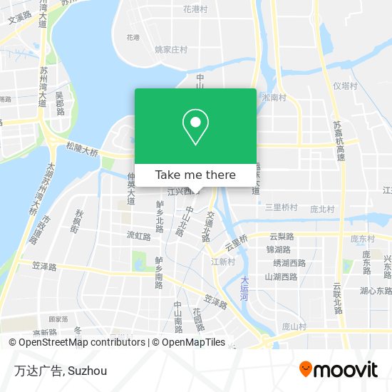 万达广告 map
