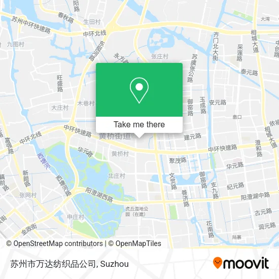 苏州市万达纺织品公司 map