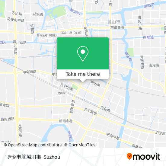 博悦电脑城-II期 map