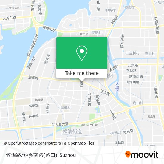 笠泽路/鲈乡南路(路口) map