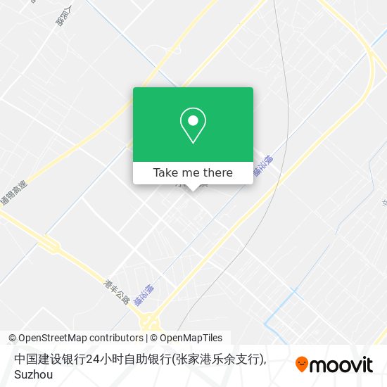 中国建设银行24小时自助银行(张家港乐余支行) map