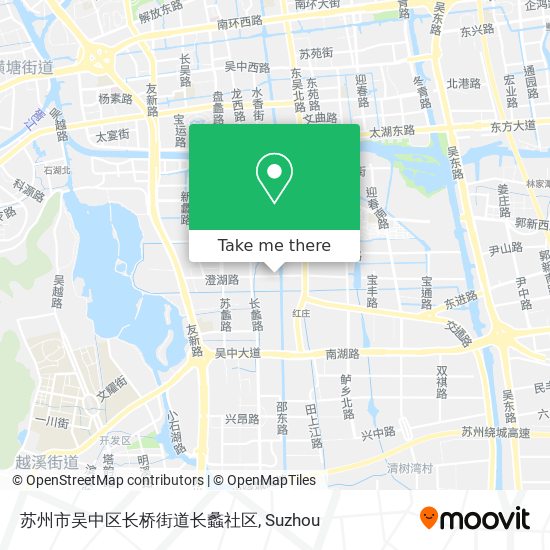 苏州市吴中区长桥街道长蠡社区 map