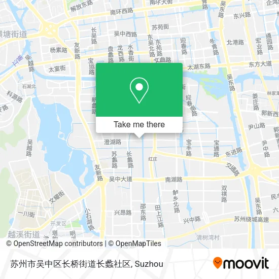 苏州市吴中区长桥街道长蠡社区 map