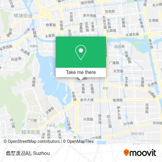 蠡墅废品站 map