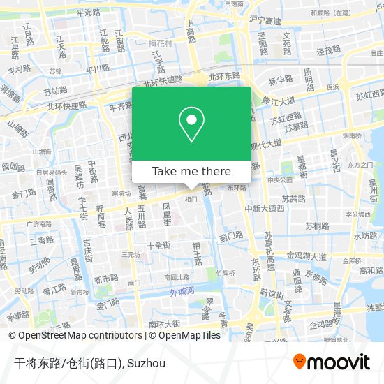 干将东路/仓街(路口) map