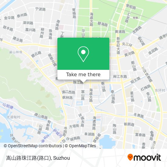 嵩山路珠江路(路口) map