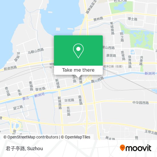 君子亭路 map