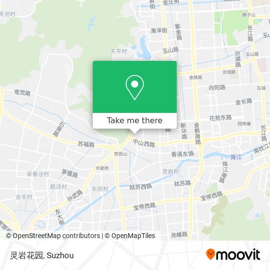 灵岩花园 map