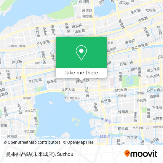 曼果甜品站(未来城店) map