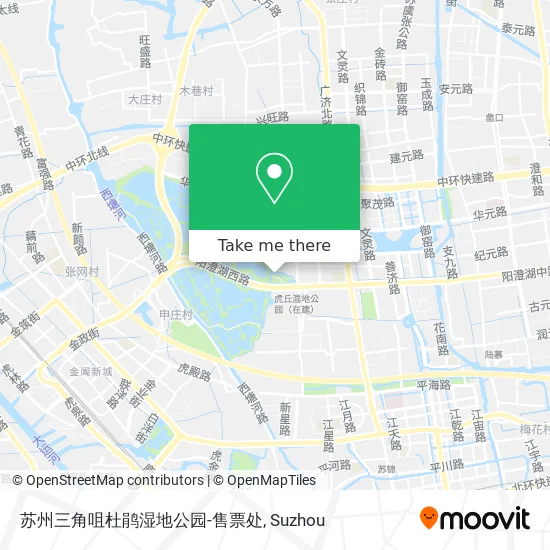 苏州三角咀杜鹃湿地公园-售票处 map