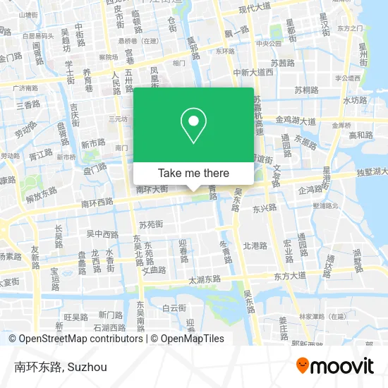 南环东路 map