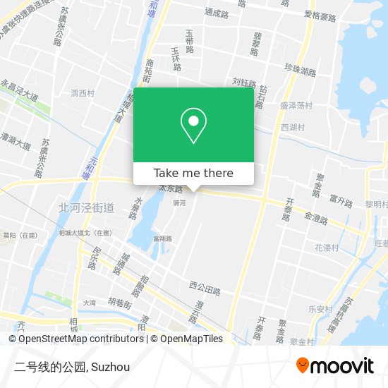 二号线的公园 map