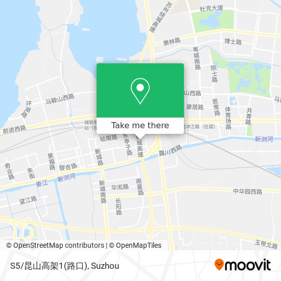 S5/昆山高架1(路口) map