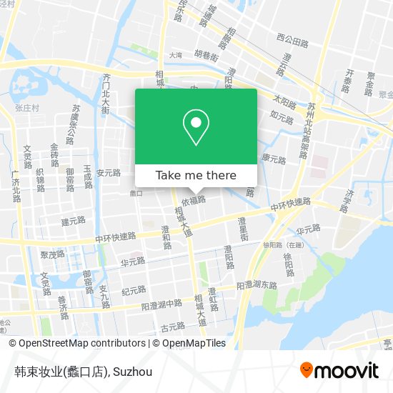 韩束妆业(蠡口店) map