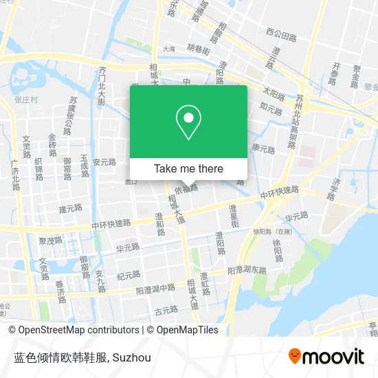 蓝色倾情欧韩鞋服 map