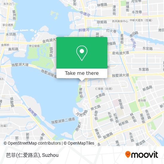 芭菲(仁爱路店) map