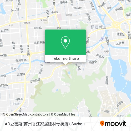 AO史密斯(苏州香江家居建材专卖店) map
